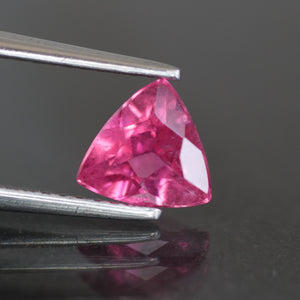 Tourmaline | pink, trillion cut 6x6mm, 0.65ct, Africa - Eden Garden Jewelry™