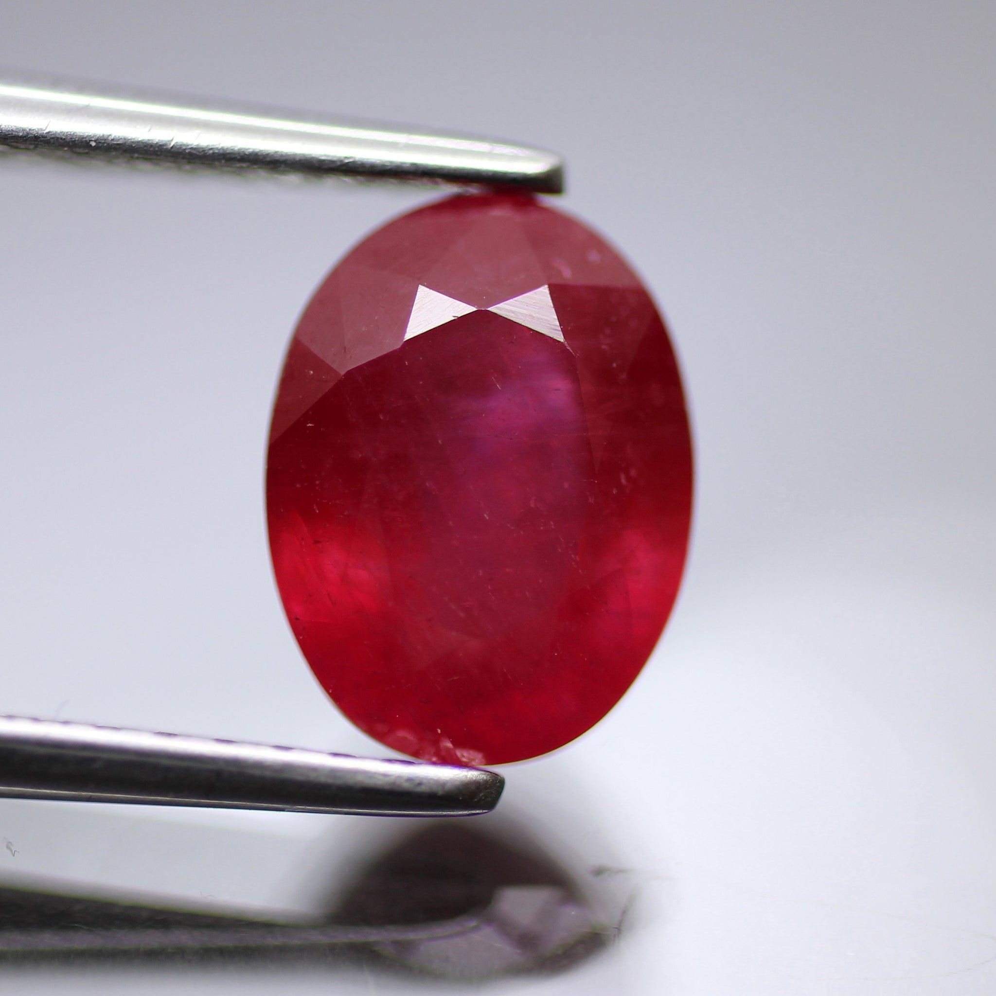 Ruby | natural, oval cut 8x6 mm, 1.3 ct - Eden Garden Jewelry™