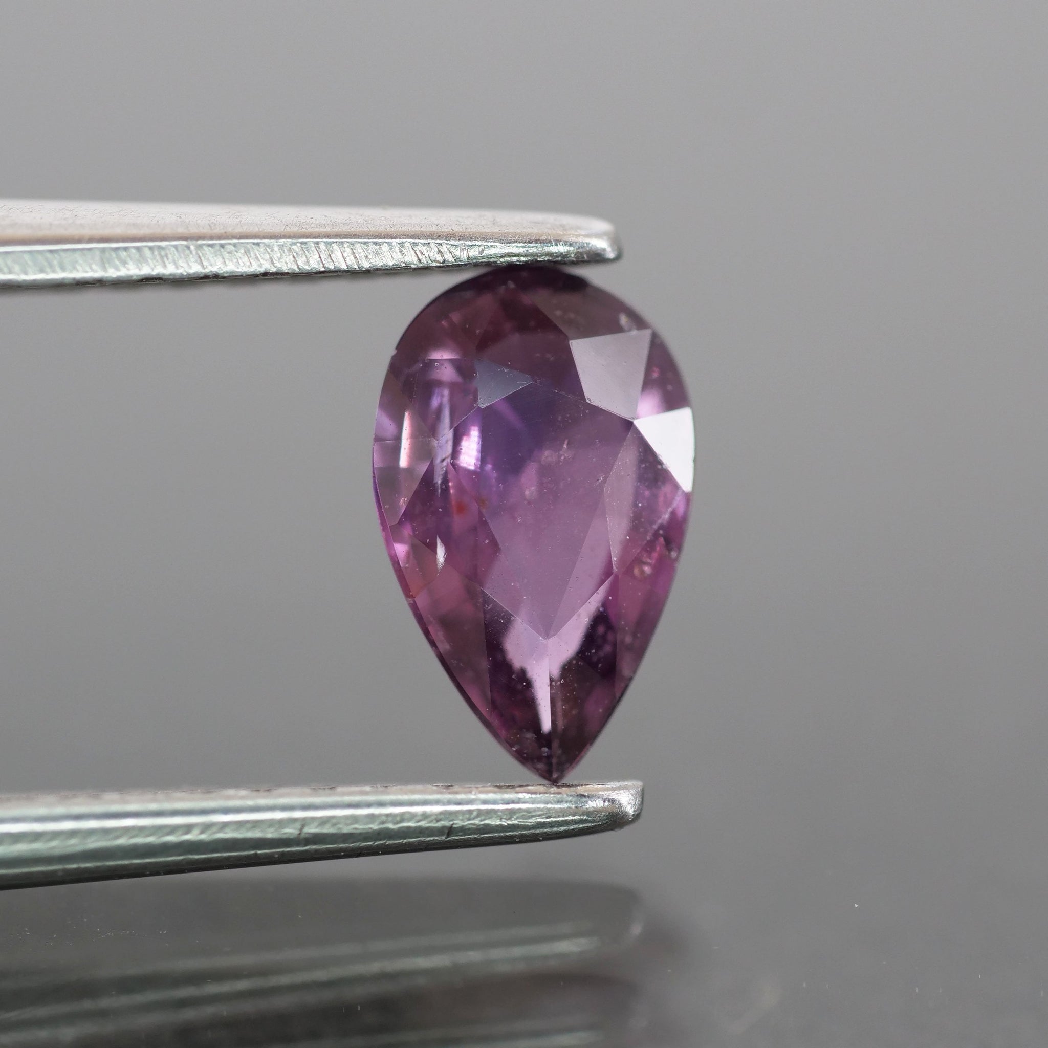 Sapphire | natural, purple, pear cut 7x 4.3 mm, VS 0.6ct - Eden Garden Jewelry™