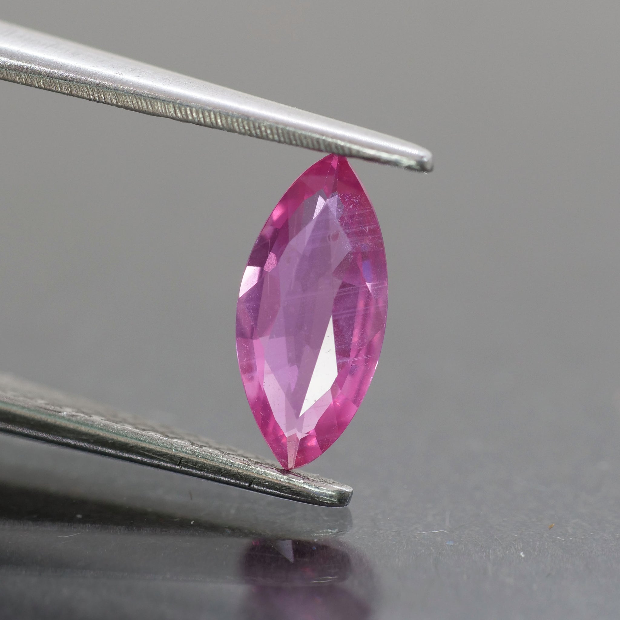 Pink sapphire | natural, marquise cut 8.5x4 mm, 0.53 ct - Eden Garden Jewelry™