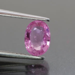 Sapphire | natural, pink, oval cut 7x5 mm, 1.08ct, Mozambique - Eden Garden Jewelry™