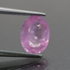 Sapphire | natural, pink, oval cut 8x6 mm, 1.47ct, Mozambique - Eden Garden Jewelry™