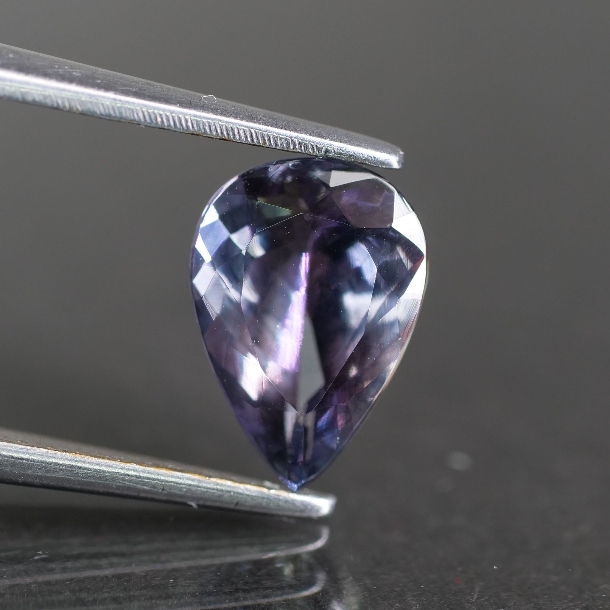 Tanzanite | natural, purple, pear cut 9x6* mm, 1.26ct - Eden Garden Jewelry™